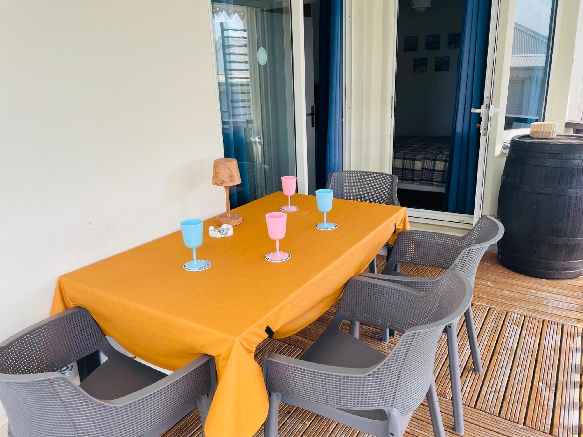 Ticarbets T3 - Residence Manganao - En Bord De Plage Saint-Francois  Kültér fotó